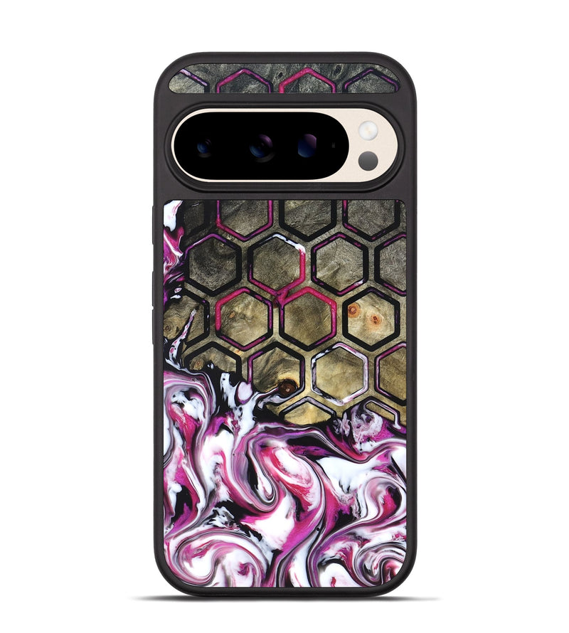 Pixel 10 Wood Phone Case - Yaakov (Neon, 822198)