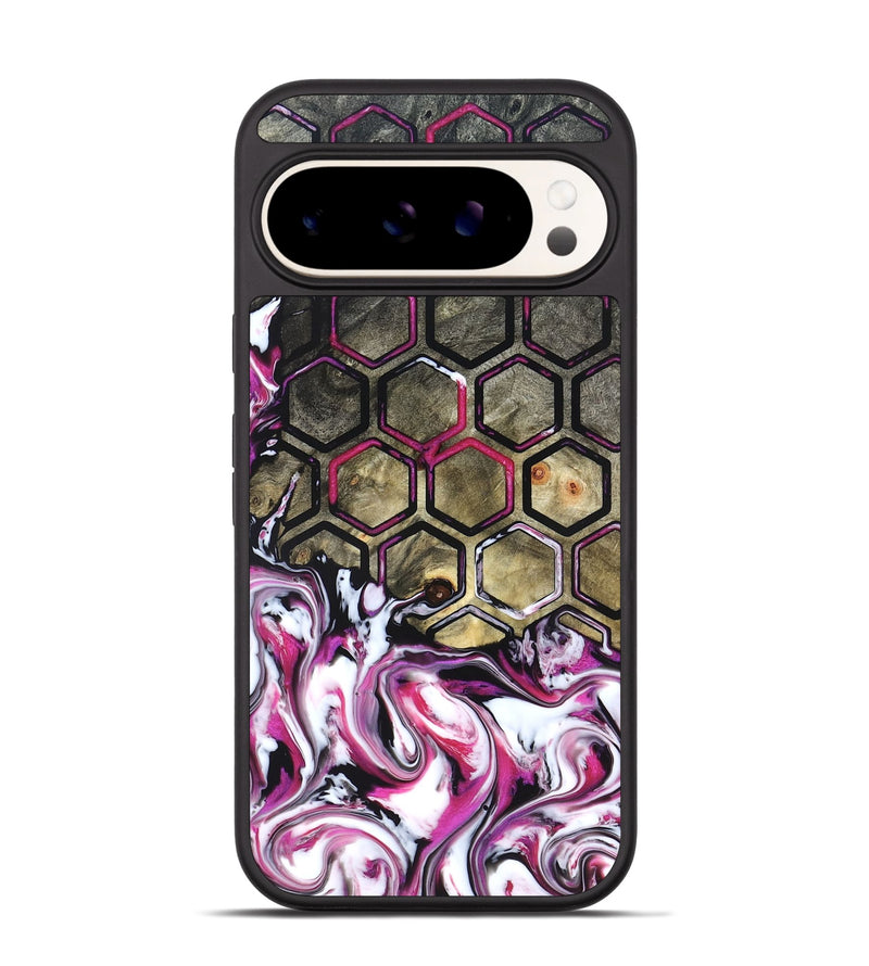 Pixel 9 Pro Wood Phone Case - Yaakov (Neon, 822198)