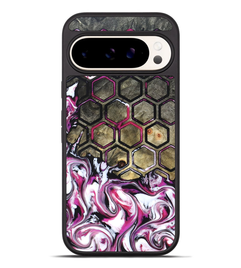 Pixel 9 Pro XL Wood Phone Case - Yaakov (Neon, 822198)