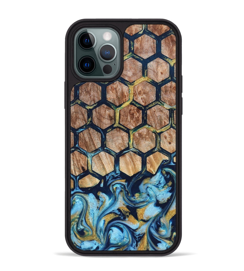 iPhone 12 Pro Max Wood Phone Case - Dejah (Pattern, 822199)