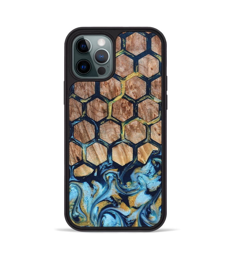 iPhone 12 Pro Wood Phone Case - Dejah (Pattern, 822199)