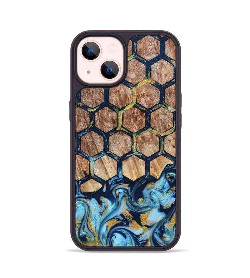 iPhone 14 Wood Phone Case - Dejah (Pattern, 822199)