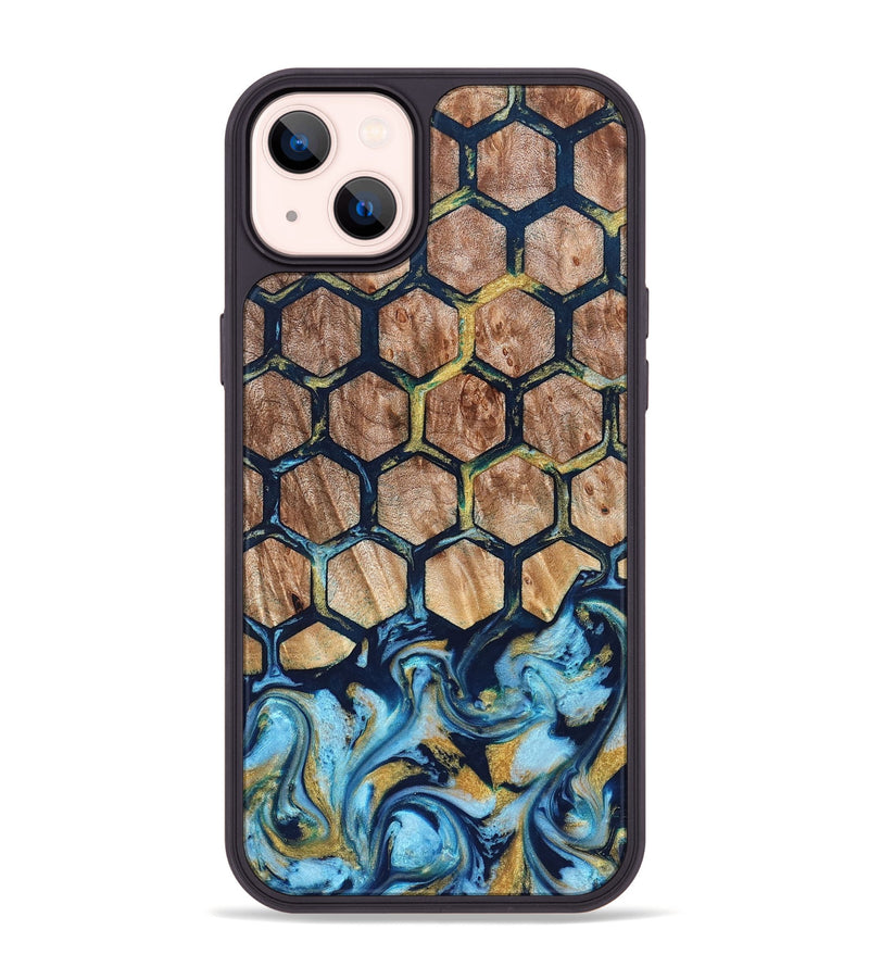 iPhone 14 Plus Wood Phone Case - Dejah (Pattern, 822199)