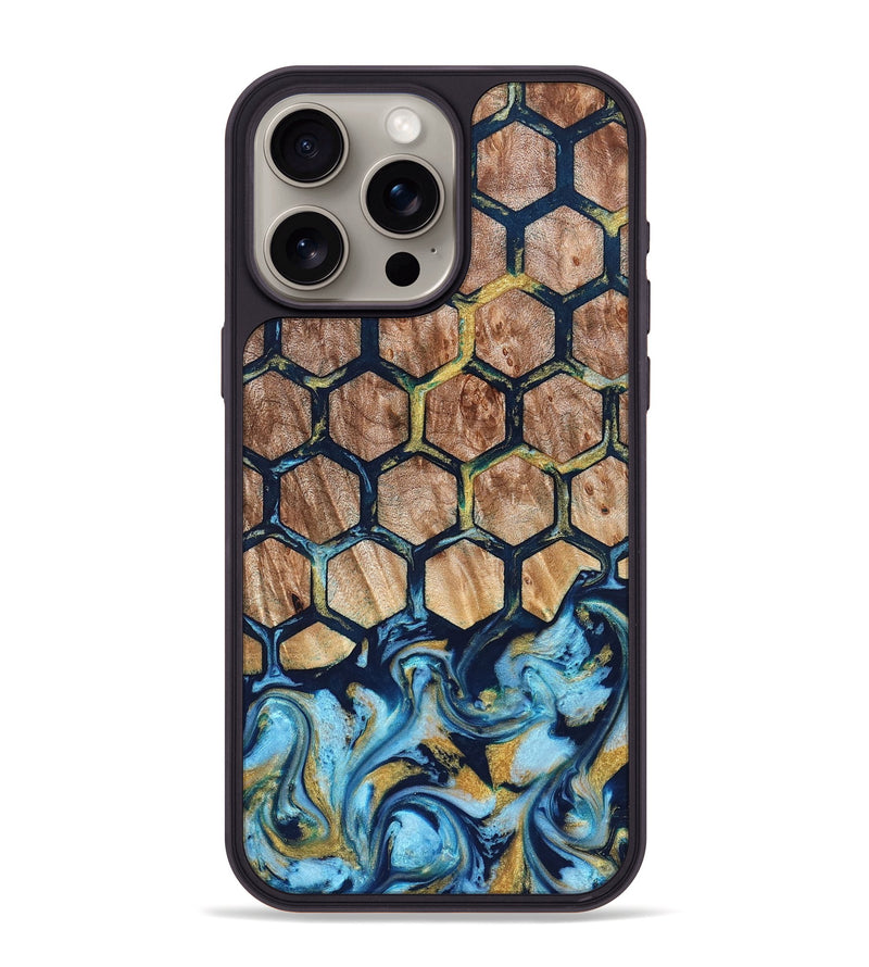 iPhone 15 Pro Max Wood Phone Case - Dejah (Pattern, 822199)