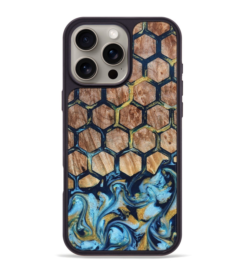 iPhone 16 Pro Max Wood Phone Case - Dejah (Pattern, 822199)