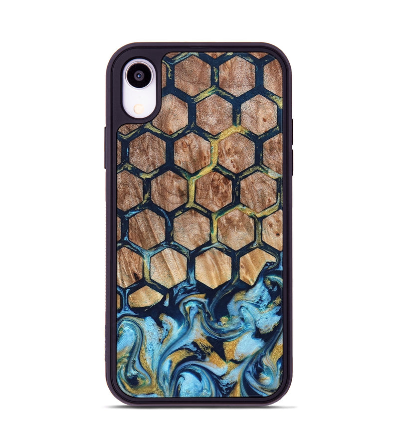 iPhone Xr Wood Phone Case - Dejah (Pattern, 822199)