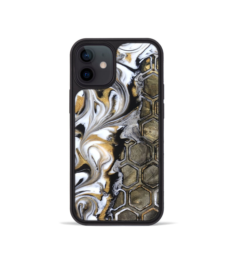 iPhone 12 mini Wood Phone Case - Adella (Pattern, 822200)