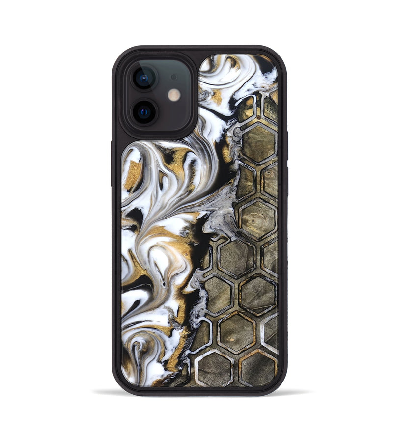 iPhone 12 Wood Phone Case - Adella (Pattern, 822200)