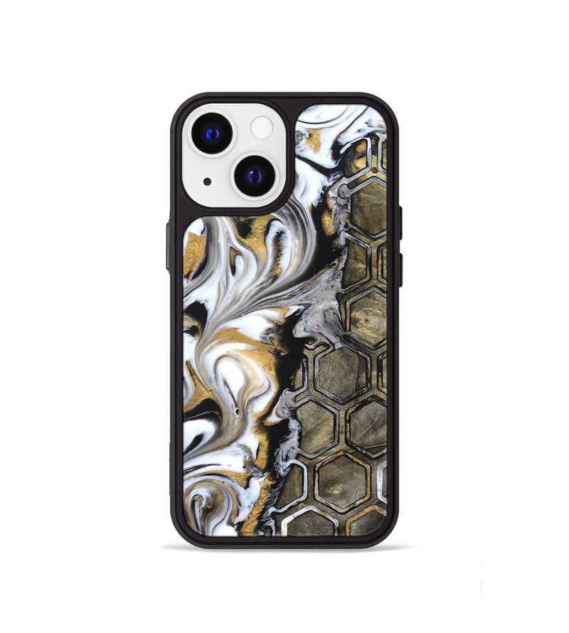 iPhone 13 mini Wood Phone Case - Adella (Pattern, 822200)