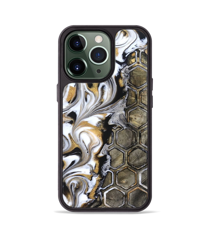iPhone 13 Pro Wood Phone Case - Adella (Pattern, 822200)