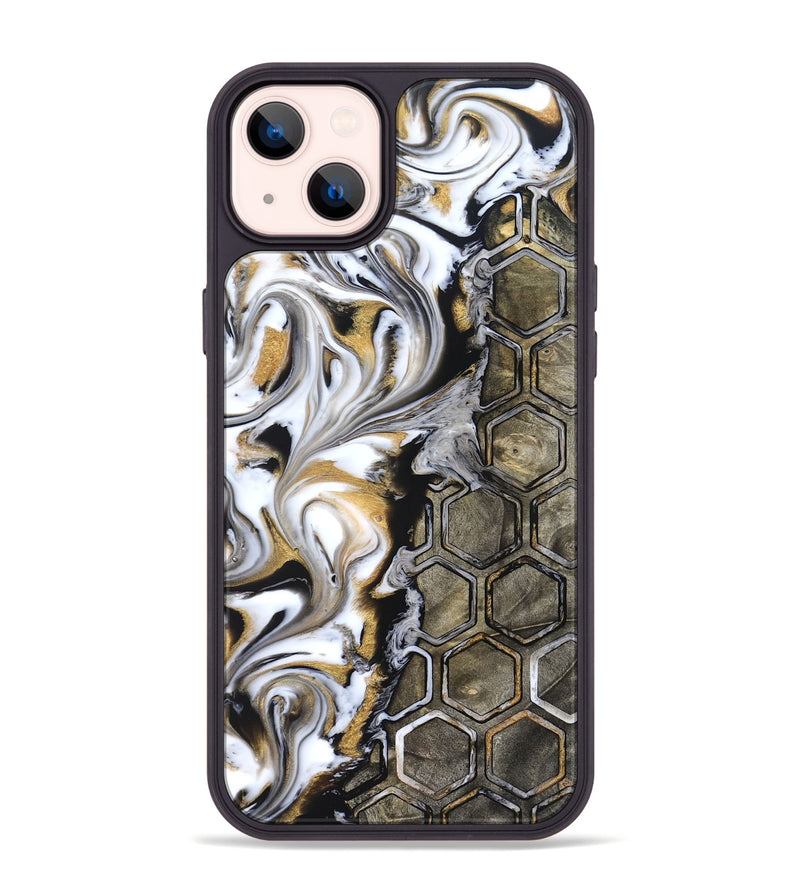 iPhone 14 Plus Wood Phone Case - Adella (Pattern, 822200)