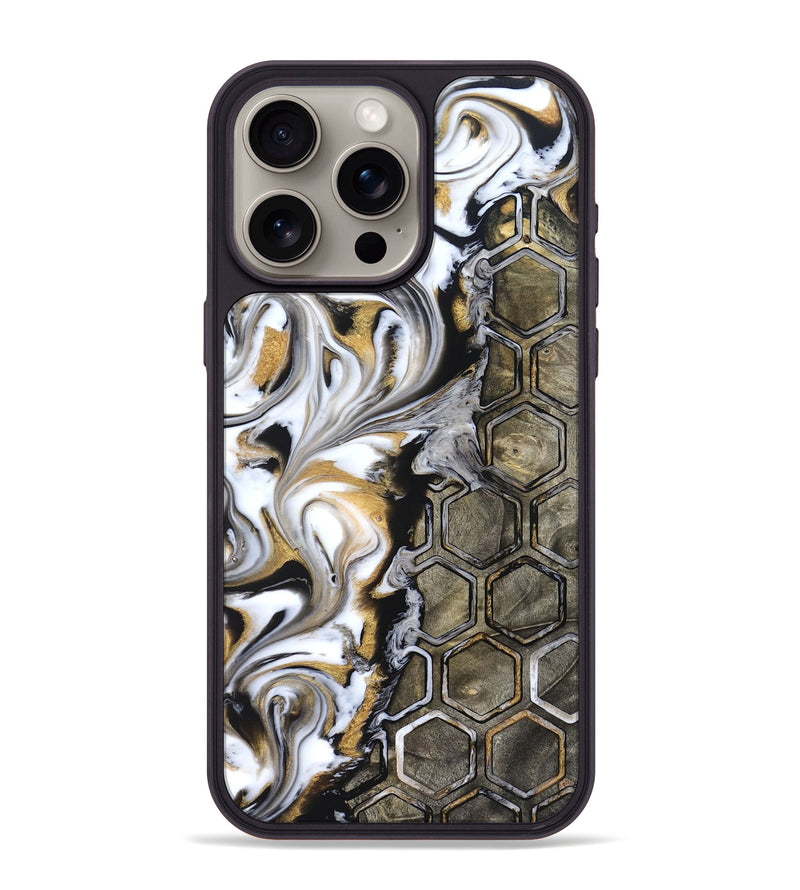 iPhone 15 Pro Max Wood Phone Case - Adella (Pattern, 822200)