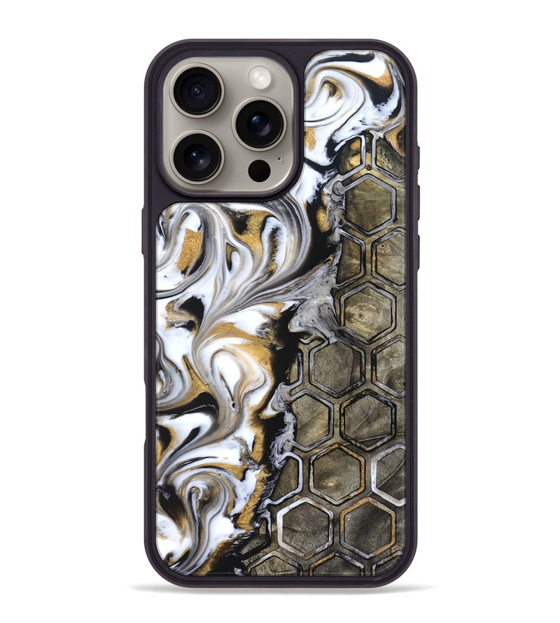 iPhone 16 Pro Max Wood Phone Case - Adella (Pattern, 822200)