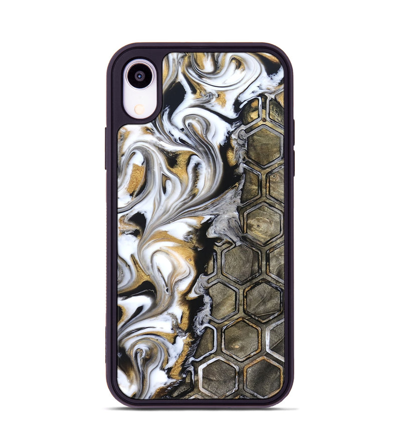 iPhone Xr Wood Phone Case - Adella (Pattern, 822200)