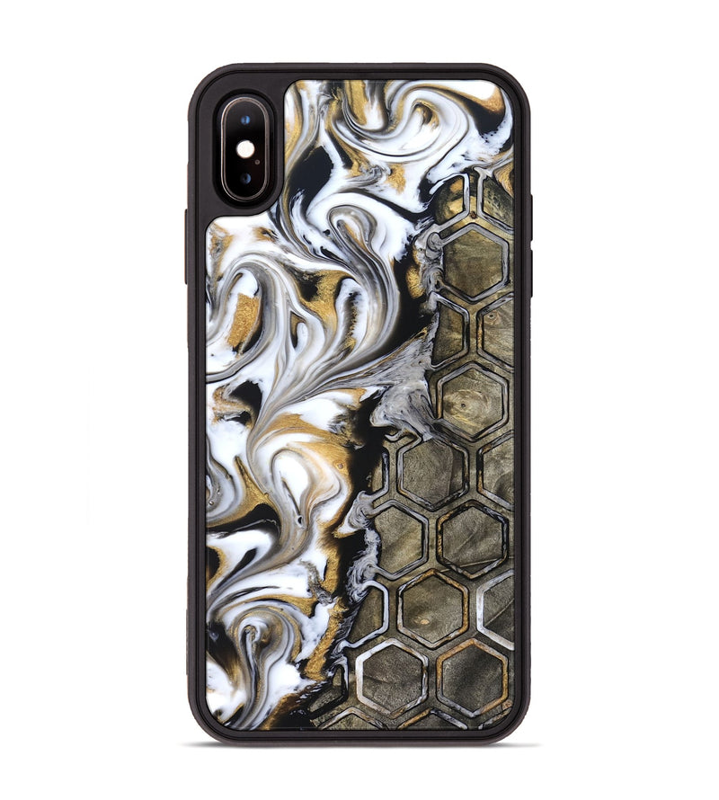 iPhone Xs Max Wood Phone Case - Adella (Pattern, 822200)