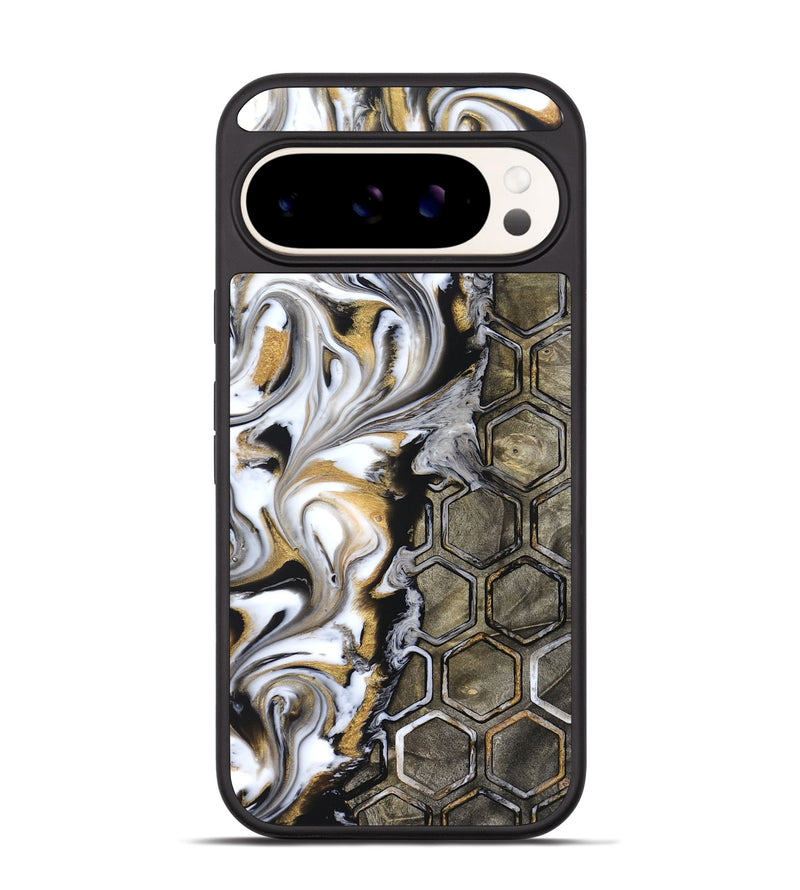 Pixel 9 Pro Wood Phone Case - Adella (Pattern, 822200)