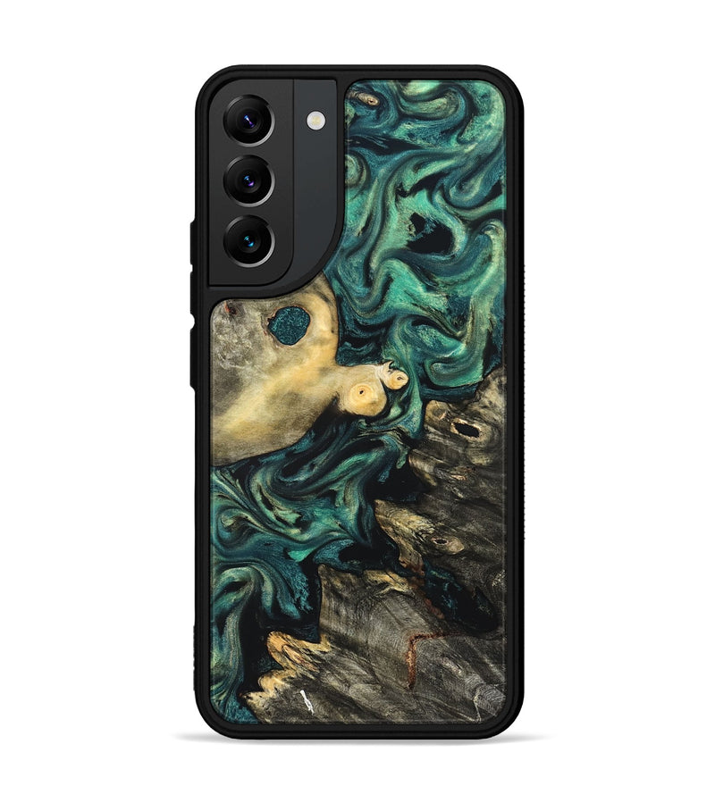 Galaxy S22 Plus Wood Phone Case - Casimir (Green, 822201)