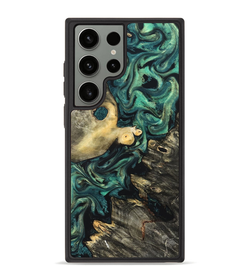 Galaxy S23 Ultra Wood Phone Case - Casimir (Green, 822201)