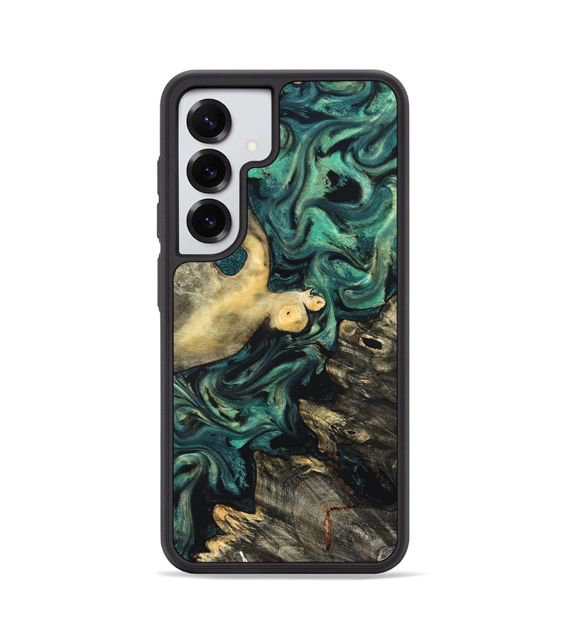 Galaxy S25 Wood Phone Case - Casimir (Green, 822201)
