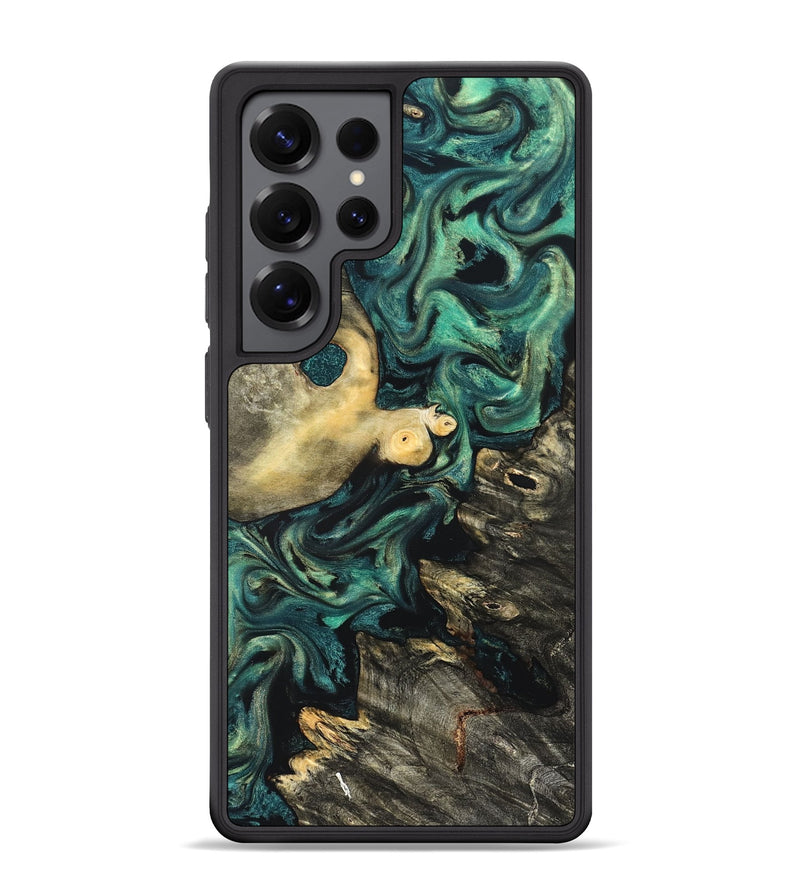 Galaxy S25 Ultra Wood Phone Case - Casimir (Green, 822201)