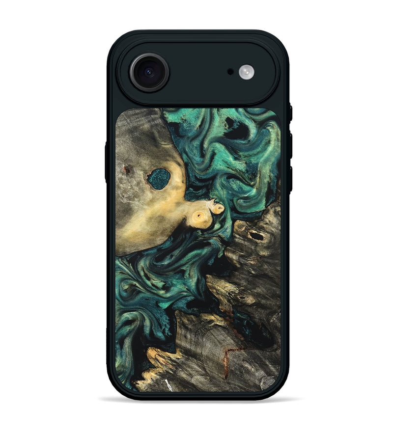 iPhone 17 Air Wood Phone Case - Casimir (Green, 822201)