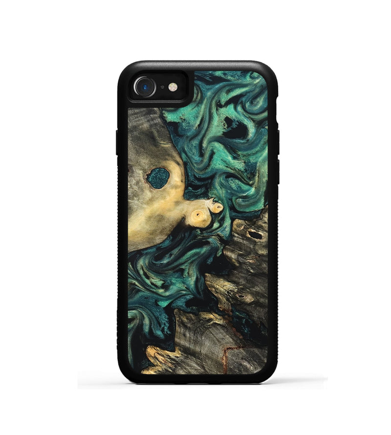 iPhone SE Wood Phone Case - Casimir (Green, 822201)
