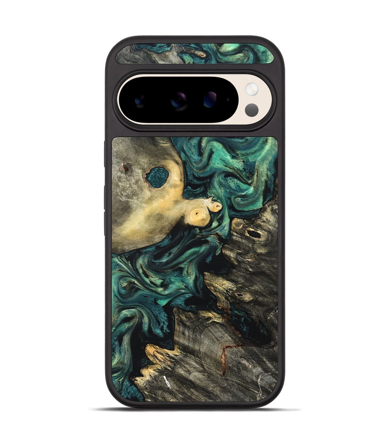 Pixel 10 Wood Phone Case - Casimir (Green, 822201)