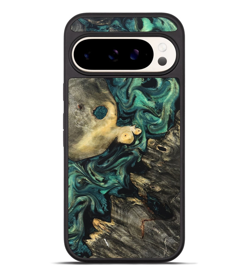Pixel 9 Pro XL Wood Phone Case - Casimir (Green, 822201)