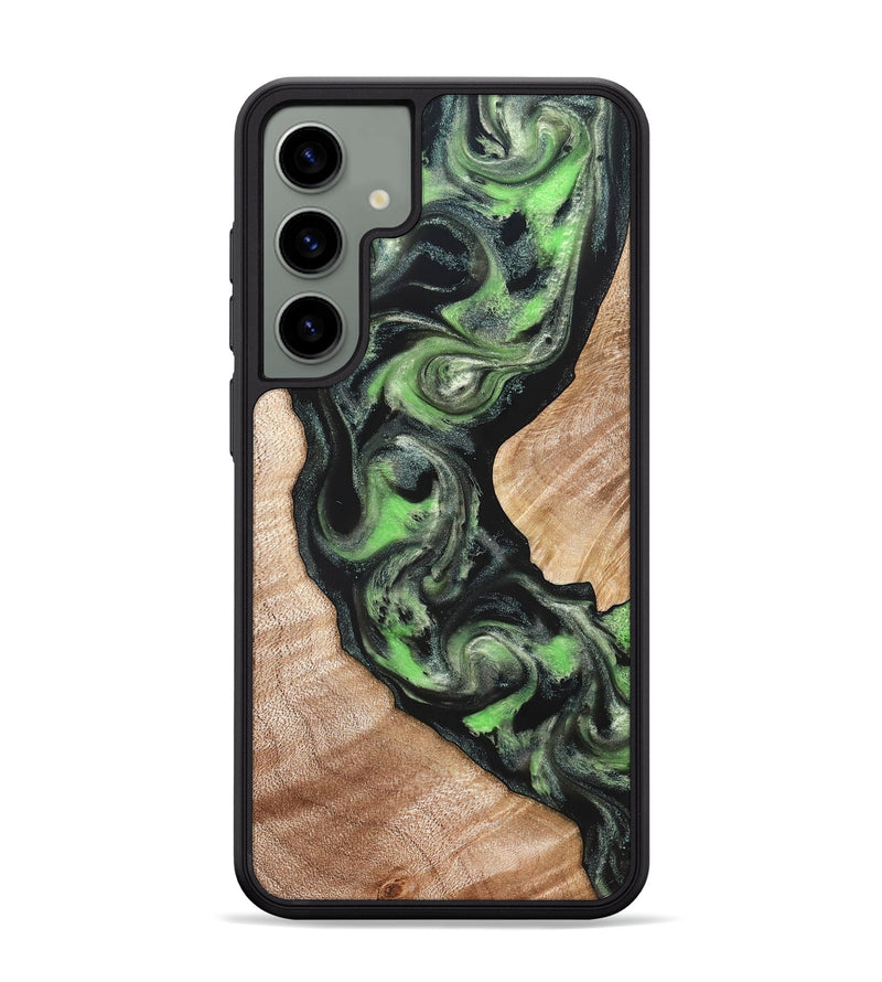 Galaxy S24 Plus Wood Phone Case - Makaila (Green, 822202)