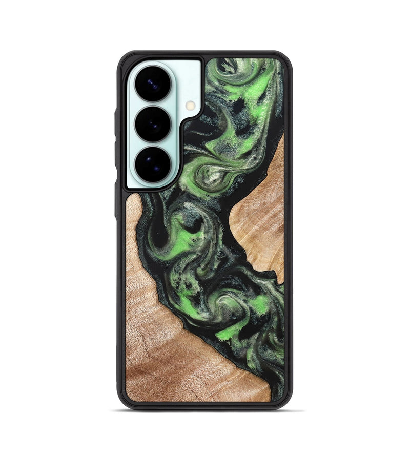 Galaxy S26 Wood Phone Case - Makaila (Green, 822202)