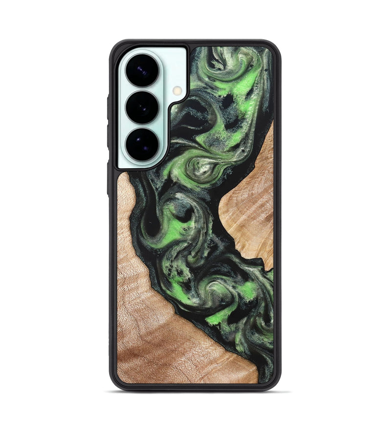 Galaxy S26 Plus Wood Phone Case - Makaila (Green, 822202)