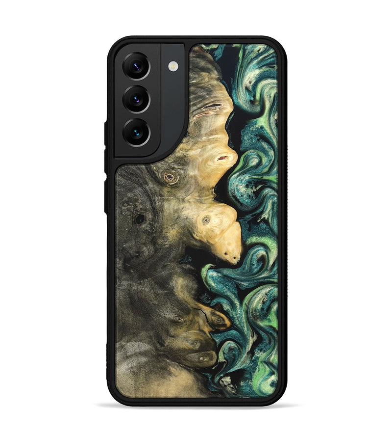 Galaxy S22 Plus Wood Phone Case - Zaid (Green, 822203)