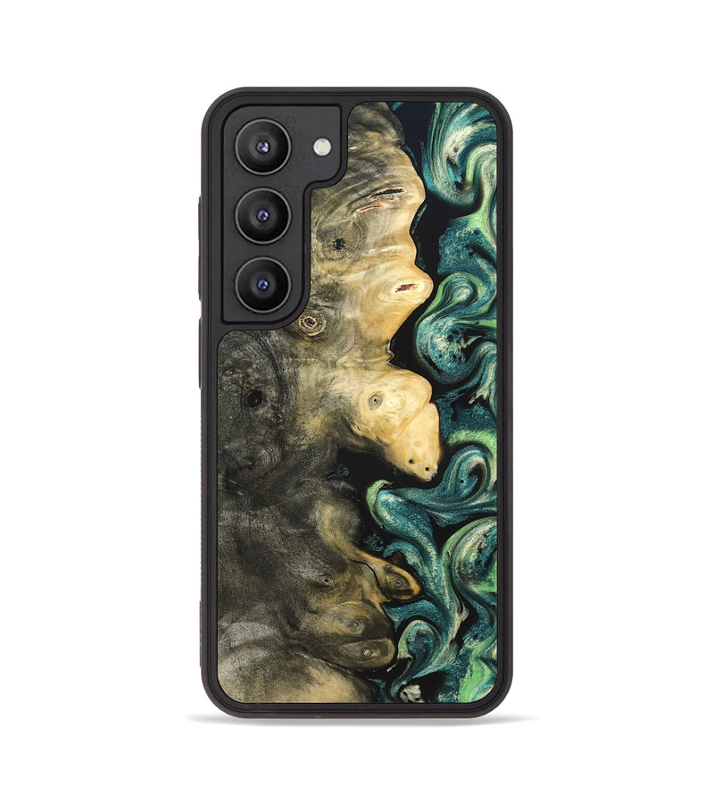 Galaxy S23 Wood Phone Case - Zaid (Green, 822203)