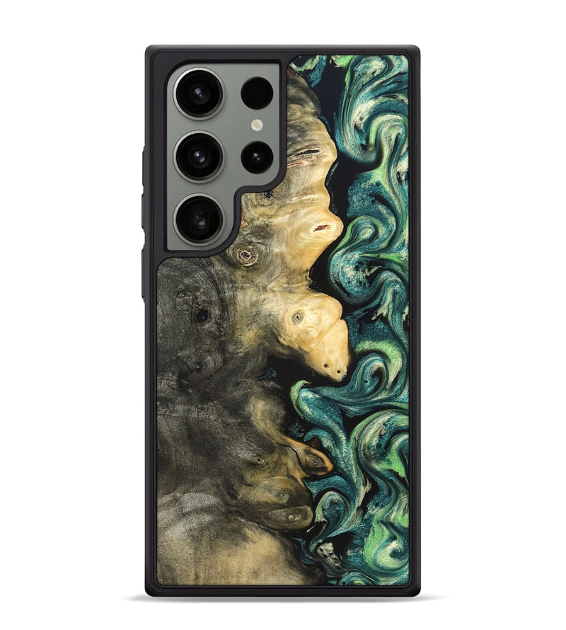 Galaxy S24 Ultra Wood Phone Case - Zaid (Green, 822203)