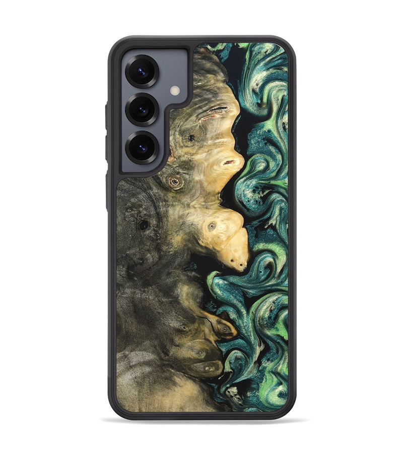 Galaxy S25 Plus Wood Phone Case - Zaid (Green, 822203)