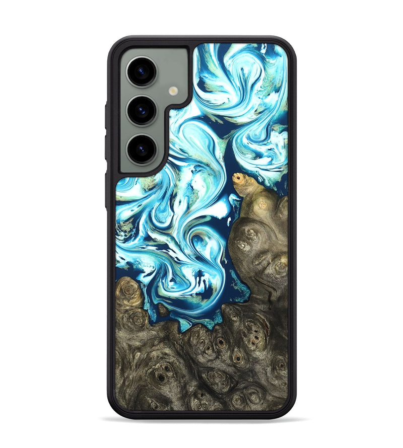 Galaxy S24 Plus Wood Phone Case - Vihaan (Blue, 822204)