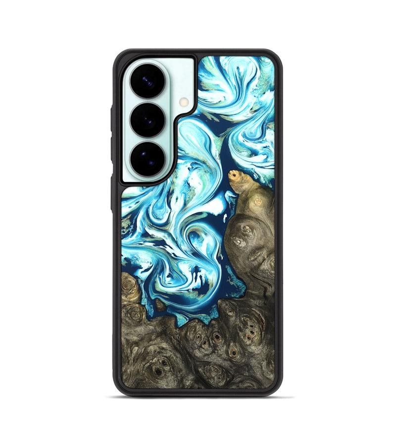 Galaxy S26 Wood Phone Case - Vihaan (Blue, 822204)