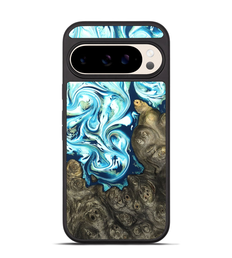 Pixel 10 Wood Phone Case - Vihaan (Blue, 822204)