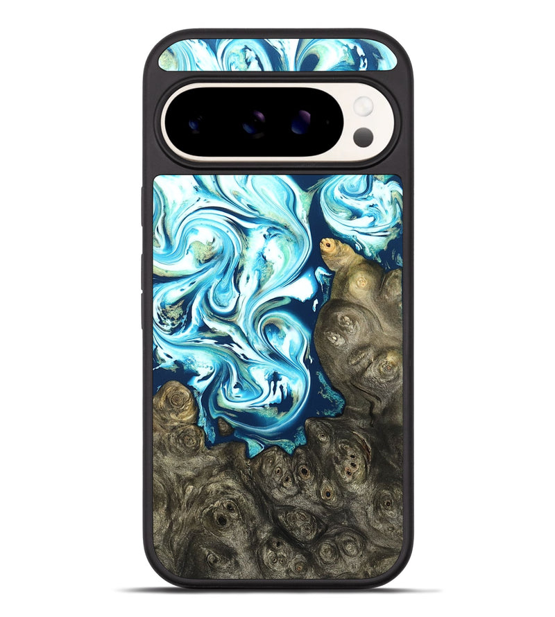 Pixel 9 Pro XL Wood Phone Case - Vihaan (Blue, 822204)