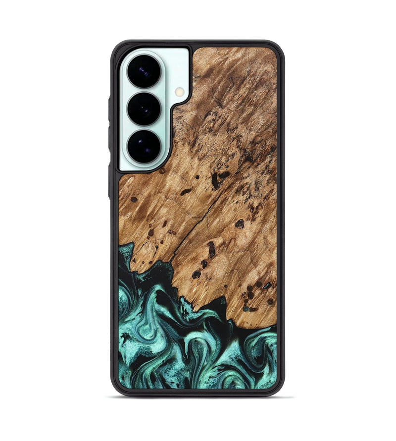 Galaxy S26 Plus Wood Phone Case - Garland (Green, 822205)