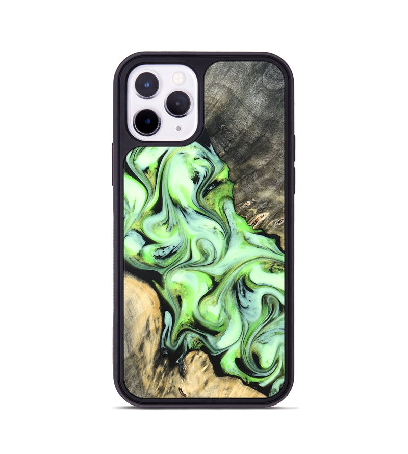iPhone 11 Pro Wood Phone Case - Ellie (Neon, 822206)