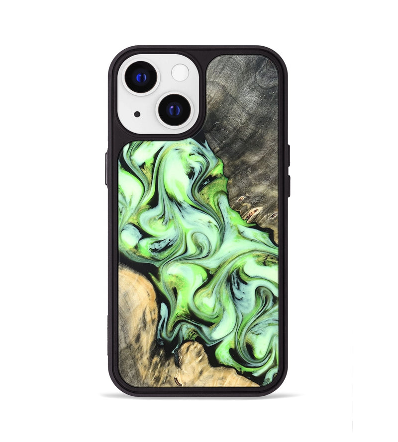 iPhone 13 Wood Phone Case - Ellie (Neon, 822206)