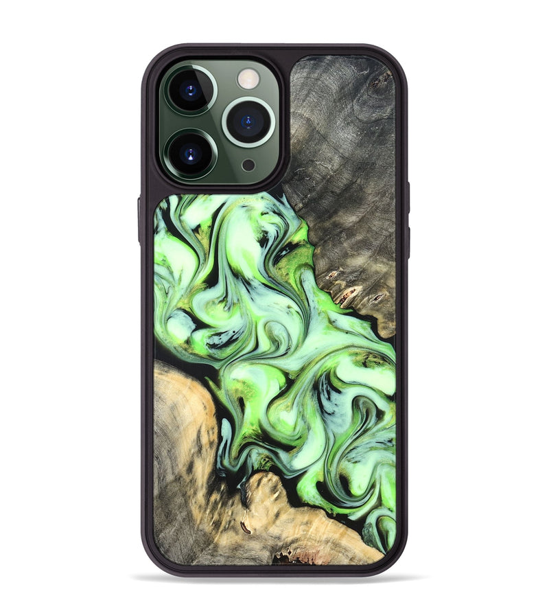 iPhone 13 Pro Max Wood Phone Case - Ellie (Neon, 822206)