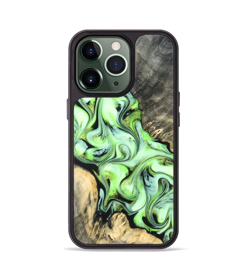 iPhone 13 Pro Wood Phone Case - Ellie (Neon, 822206)
