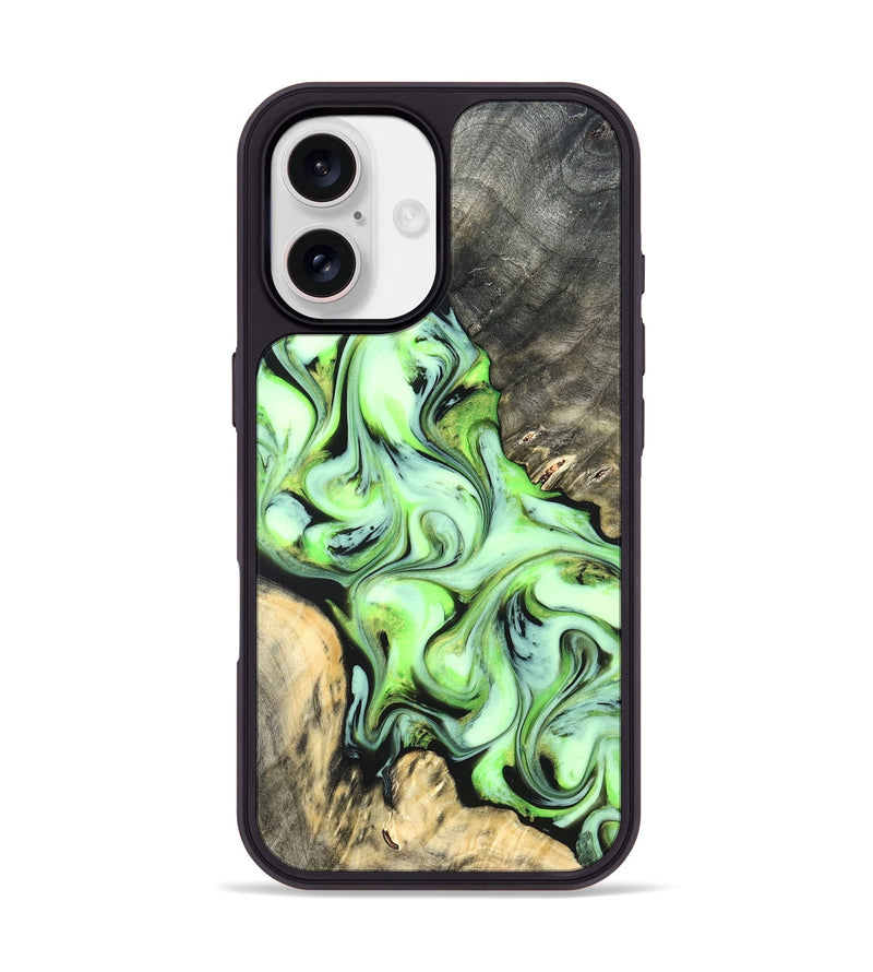 iPhone 17 Wood Phone Case - Ellie (Neon, 822206)