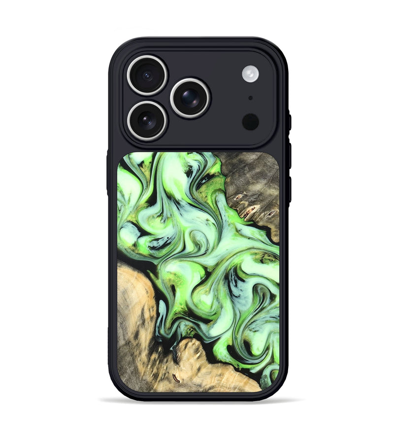 iPhone 17 Pro Wood Phone Case - Ellie (Neon, 822206)