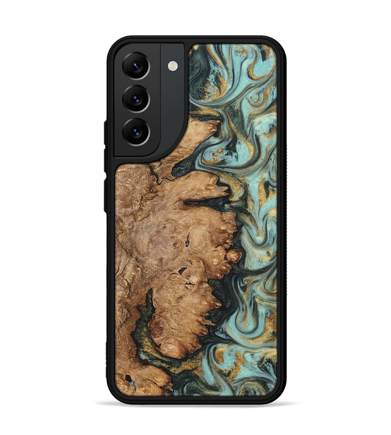 Galaxy S22 Plus Wood Phone Case - Noa (Green, 822207)