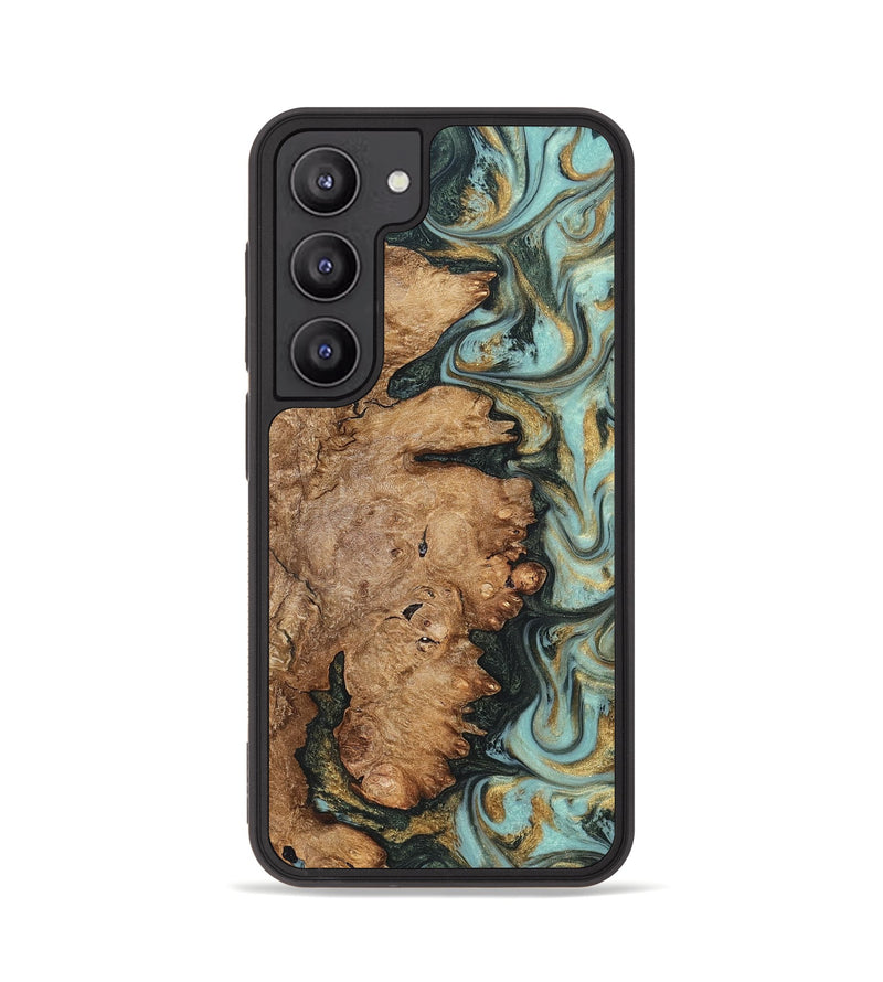 Galaxy S23 Wood Phone Case - Noa (Green, 822207)