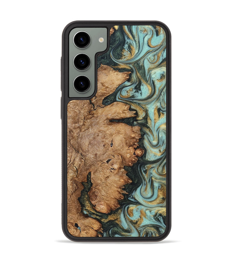 Galaxy S23 Plus Wood Phone Case - Noa (Green, 822207)