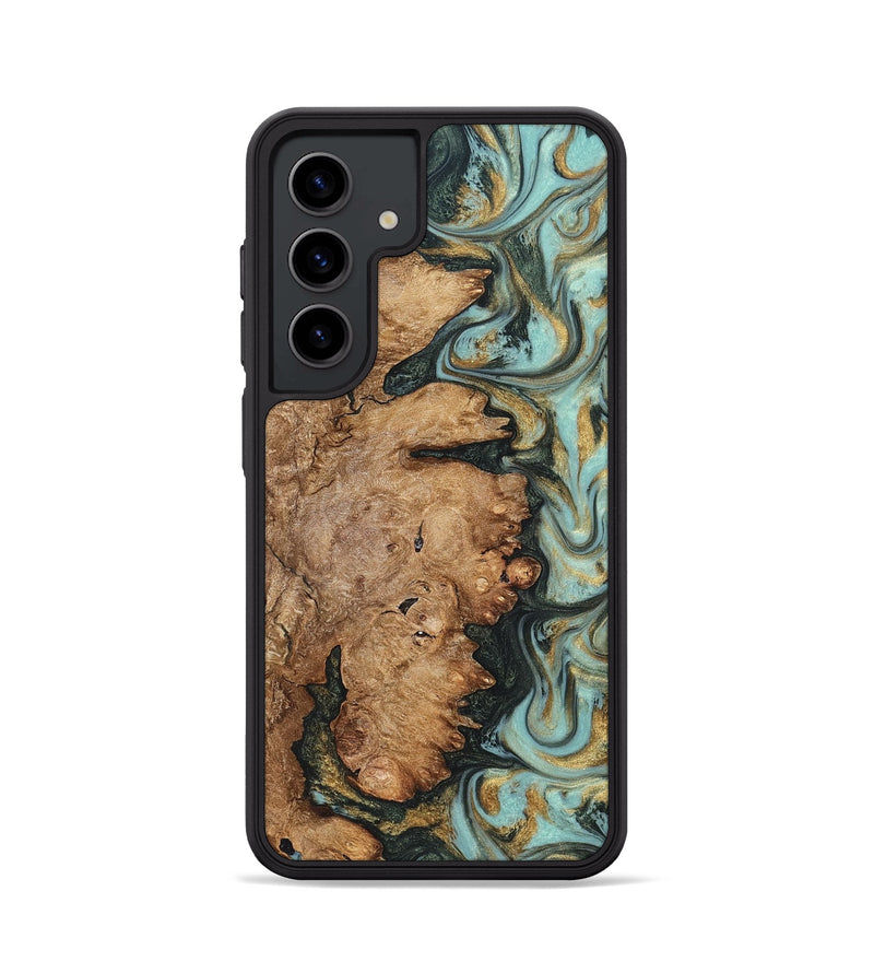 Galaxy S24 Wood Phone Case - Noa (Green, 822207)